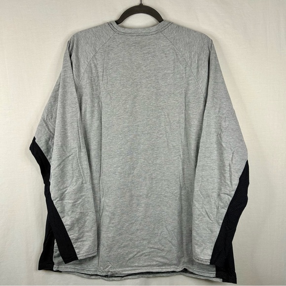 Bulwark Flame Resistant Long Sleeve Shirt Mens Size XXL Gray Henley MPUBGY - Picture 5 of 9